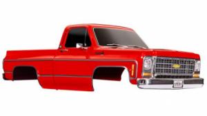 Traxxas Body Chevrolet K10 (1979) Complete Red TRX9212R