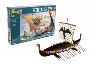 1:50 MODEL SET VIKING SHIP