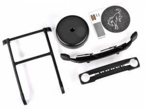 Traxxas Roof Rack, Grille, Spare Tire Cover Land Rover TRX-4M TRX9715