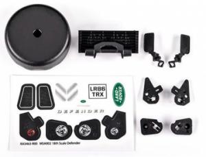 Traxxas Grille, Mirrors, Decal Sheet Defender TRX-4M TRX9720