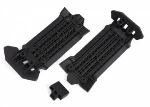 Traxxas Skidplate Set Front & Rear with Rubber Impact Cushion XRT TRX7844