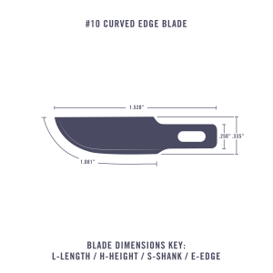 Knife Blade #10 Curved Excel (5)