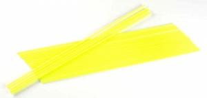 Antenna tubes neon yellow 3.2 x 311 mm (24)