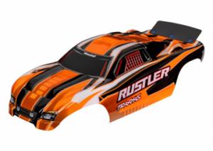 Traxxas Body Rustler 2WD Orange Painted TRX3750T