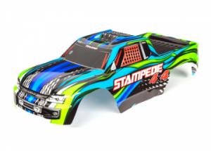 Traxxas Body Stampede 4x4 Blue Painted TRX6729X