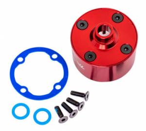 Traxxas Differential Carrier Alu Red Set Sledge TRX9581R
