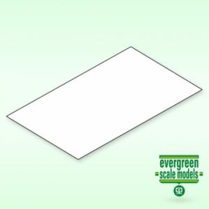 8"x21" Plain White Sheets 0.38mm (6)