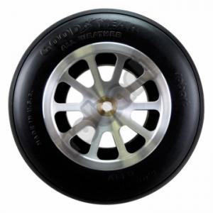 Aluminum Wheel 125mm (5") 10-spoke brake ready#
