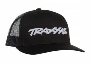 Traxxas Trucker Hat Black Curved Bill TRX1182-BLK