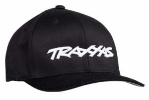 Traxxas Hat Curved Black Traxxas Logo S-M TRX1188-BLK-SM