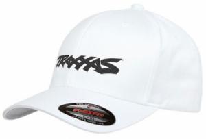 Traxxas Hat Curved White Traxxas Logo S-M TRX1188-WHT-SM