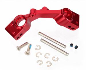 Traxxas Carriers, Stub Axle Rear Aluminium Red (2) TRX1952A