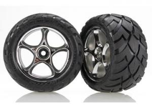 Traxxas Tires & Wheels Anaconda/Tracer Chrome 2.2" Rear (2) TRX2478R
