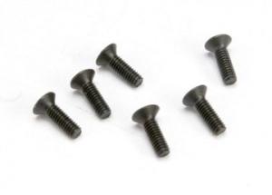 Traxxas Screws M2.5x8mm Countersunk Hex Socket (6) TRX2524