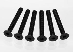 Traxxas Screws M4x30mm Countersunk Hex Socket (6) TRX2533