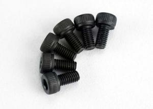 Traxxas Screws M3x6mm Cap-head Hex Socket (6) TRX2554