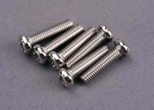 Traxxas Screws M3x12mm Roundhead (6) TRX2561