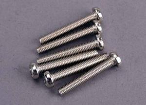 Traxxas Screws M3x20mm Roundhead (6) TRX2566