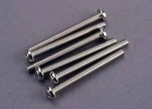 Traxxas Screws M3x30mm Roundhead (6) TRX2572