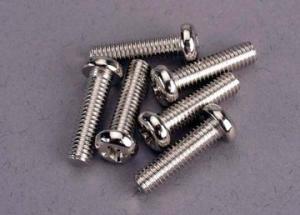 Traxxas Screws M4x15mm Roundhead (6) TRX2573