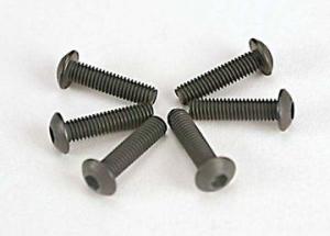 Traxxas Screws M3x12 Button-head Hex Socket (6) TRX2578