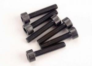 Traxxas Screws M3x15mm Cap-head Hex Socket (6) TRX2586