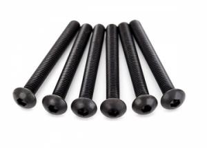 Traxxas Screws M4x35 Button-head Hex Socket (6) TRX2595