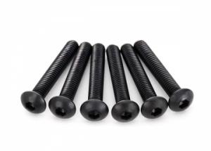 Traxxas Screws M4x25 Button-head Hex Socket (6) TRX2596