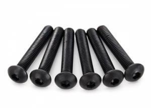 Traxxas Screws M4x22 Button-head Hex Socket (6) TRX2597
