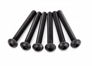 Traxxas Screws M4x30 Button-head Hex Socket (6) TRX2598X