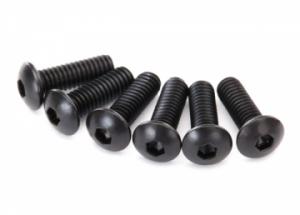 Traxxas Screws M2.5x8mm Button-head Insex (6) TRX2617