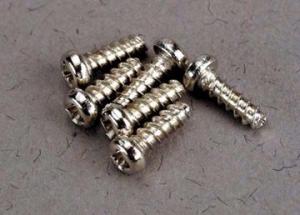 Traxxas Screws 2x6mm Self-tapping (6) TRX2674