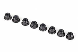 Traxxas Lock Nut Flanged M3 Black (12) TRX2744X