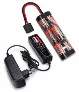 Traxxas Charger (2A) and 8,4V NiMH 3000mAh Hump iD Combo TRX2984G