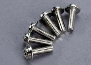 Traxxas Screws M3x10 Washerhead (6) TRX3193