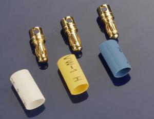 Traxxas Bullet Connector Male 3.5mm with Heat Shrink TRX3342