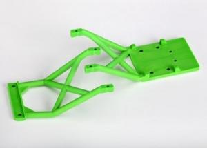 Traxxas Skid Plates Front and Rear Green TRX3623A