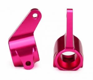 Traxxas Steering Blocks Aluminium Pink (Pair) TRX3636P