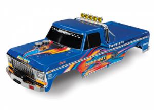 Traxxas Body BigFoot No1 Blue-X Painted TRX3661X