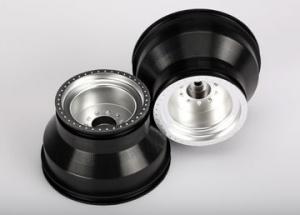 Traxxas Wheels Satin Chrome 2.0/3.0" Truck (2) TRX3666
