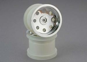 Traxxas Wheels Chrome 2.2" Truck Rear (2) TRX3672