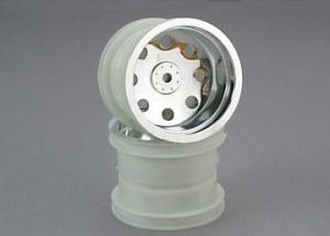 Traxxas Wheels Chrome 2.2" Truck Front (2) TRX3673