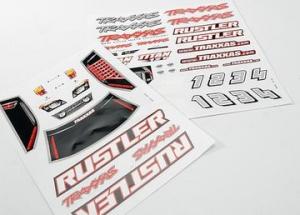 Traxxas Decal Sheets Rustler TRX3716