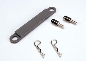 Traxxas Battery Hold-down Plate Grey Bandit/Rustler TRX3727A