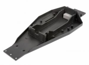 Traxxas Lower Chassis Black (Long Battery) Bandit/Rustler TRX3728