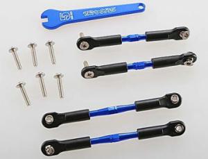 Traxxas Turnbuckle Camber Link Set Aluminium Blue TRX3741A