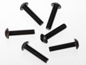 Traxxas Screws M4x18mm Button-head Hex Socket (6) TRX3929