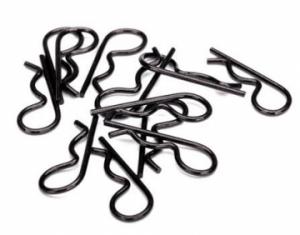 Traxxas Body Clips Heavy Duty Black (12) TRX3934A