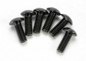 Traxxas Screws M4x12mm Button-head Hex Socket (6) TRX3937