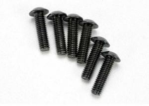 Traxxas Screws M4x14mm Button-head Hex Socket (6) TRX3938